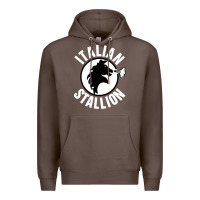 Coffee italian stallion Premium Hoodie - artisFamous