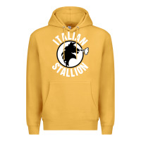 Mustard italian stallion Premium Hoodie - artisFamous