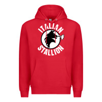Red italian stallion Premium Hoodie - artisFamous