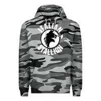 Slate Camo italian stallion Premium Hoodie - artisFamous