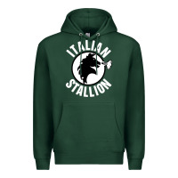 Sports Green italian stallion Premium Hoodie - artisFamous