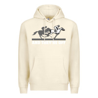 Sandshell horse racing Premium Hoodie - artisFamous