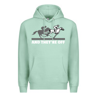 Seafoam horse racing Premium Hoodie - artisFamous