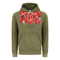 Vintage Olive watermelon strawberry cowhide cup Vintage Hoodie - BarkalooDesign