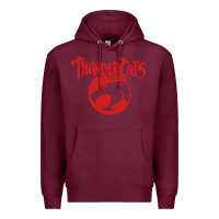 Burgundy Thunders Cats Premium Hoodie - artisFamous