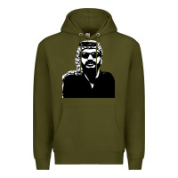 Army Green yasser arafat Premium Hoodie - artisFamous