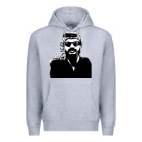 Heather Grey yasser arafat Premium Hoodie - artisFamous