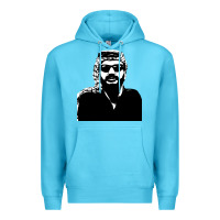 Ocean Blue yasser arafat Premium Hoodie - artisFamous