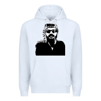 White yasser arafat Premium Hoodie - artisFamous