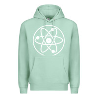 Seafoam Atomic Atom Symbol Premium Hoodie - artisFamous