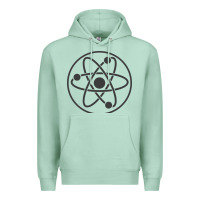Seafoam Atomic Atom Symbol Premium Hoodie - artisFamous
