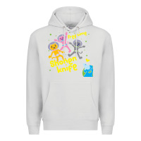 Dove Grey Shonen Knife Free Time Premium Hoodie - artisFamous