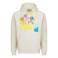 Oatmeal Heather Shonen Knife Free Time Premium Hoodie - artisFamous