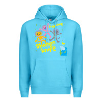 Ocean Blue Shonen Knife Free Time Premium Hoodie - artisFamous