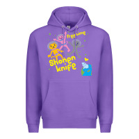 Purple Shonen Knife Free Time Premium Hoodie - artisFamous
