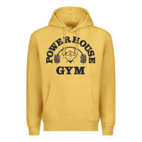 Antique Gold power hause gym Premium Hoodie - artisFamous