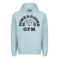 Blue Mist power hause gym Premium Hoodie - artisFamous