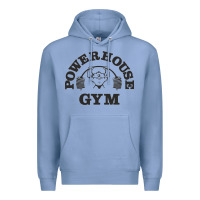 Colony Blue power hause gym Premium Hoodie - artisFamous