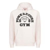 Pale Pink power hause gym Premium Hoodie - artisFamous