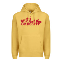 Antique Gold crossfit gym Premium Hoodie - artisFamous