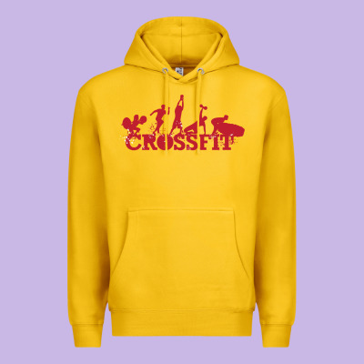 Crossfit Gym Premium Hoodie Designed By Artisfamous