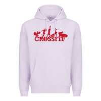Lilac crossfit gym Premium Hoodie - artisFamous