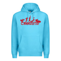 Ocean Blue crossfit gym Premium Hoodie - artisFamous