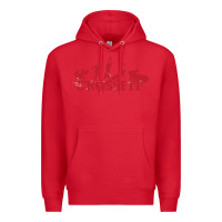 Red crossfit gym Premium Hoodie - artisFamous