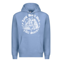 Colony Blue Long Beach Dub All STars Premium Hoodie - artisFamous