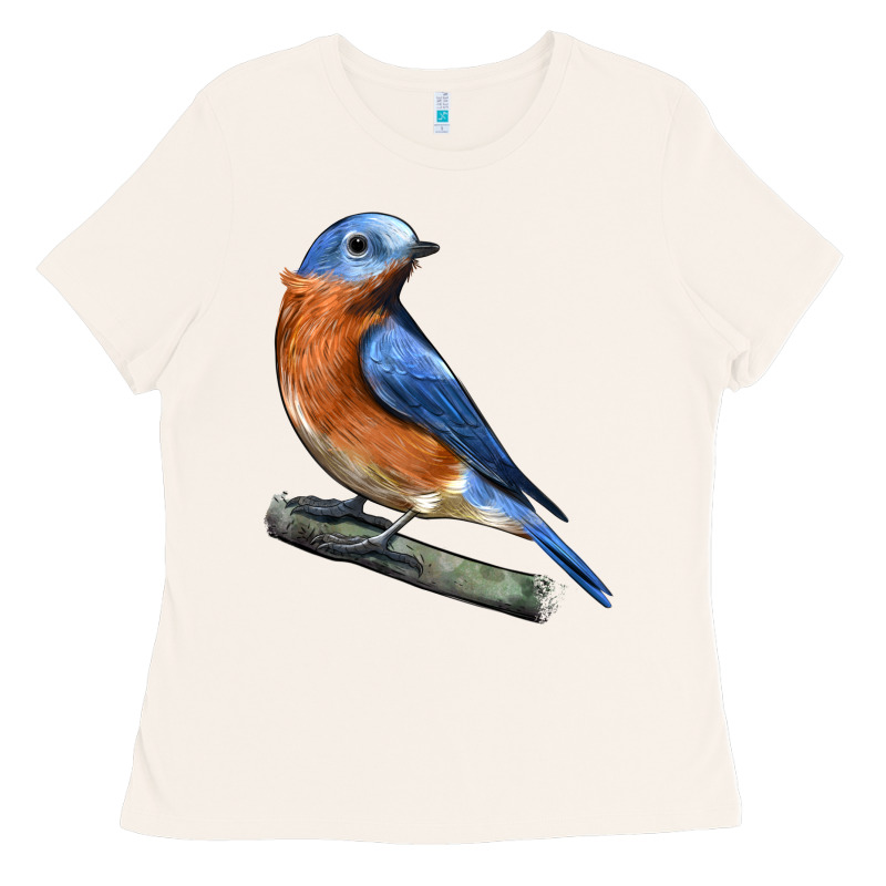 Eastern Bluebird Ladies Tee by LillyAllenDesigns | Teevron