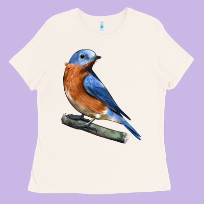 Eastern Bluebird Ladies Tee Designed By Lillyallendesigns