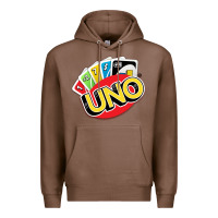 Chestnut uno funny game Premium Hoodie - artisFamous