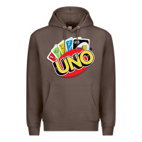 Coffee uno funny game Premium Hoodie - artisFamous