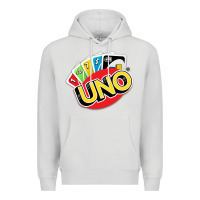 Dove Grey uno funny game Premium Hoodie - artisFamous