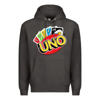 Smoke uno funny game Premium Hoodie - artisFamous