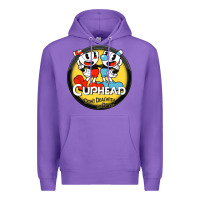 Purple Cuphead Premium Hoodie - artisFamous