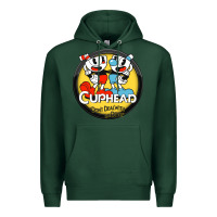 Sports Green Cuphead Premium Hoodie - artisFamous