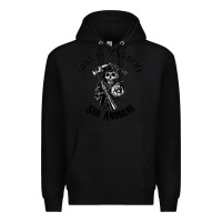 Black sons of anarchy san andreas Premium Hoodie - artisFamous