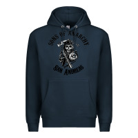 Navy sons of anarchy san andreas Premium Hoodie - artisFamous