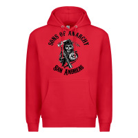 Red sons of anarchy san andreas Premium Hoodie - artisFamous