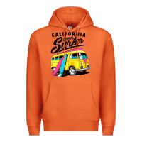 Carrot california super surf Premium Hoodie - artisFamous