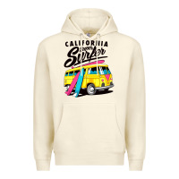 Sandshell california super surf Premium Hoodie - artisFamous