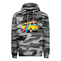 Slate Camo california super surf Premium Hoodie - artisFamous