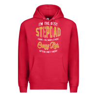 Cardinal I'm The Best Stepdad | Father's Day Premium Hoodie - artisFamous