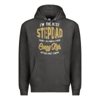Charcoal Heather I'm The Best Stepdad | Father's Day Premium Hoodie - artisFamous