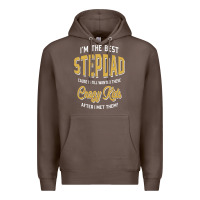 Coffee I'm The Best Stepdad | Father's Day Premium Hoodie - artisFamous