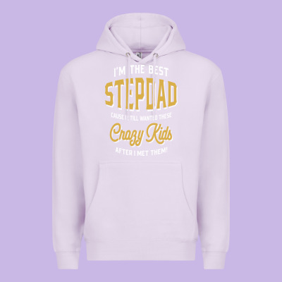 I'm The Best Stepdad | Father's Day Premium Hoodie Designed By Artisfamous
