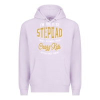 Lilac I'm The Best Stepdad | Father's Day Premium Hoodie - artisFamous