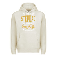 Oatmeal Heather I'm The Best Stepdad | Father's Day Premium Hoodie - artisFamous