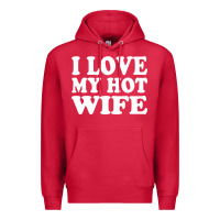 Cardinal i love my hot wife Premium Hoodie - artisFamous